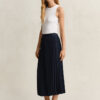 Saia Midi Plissada
