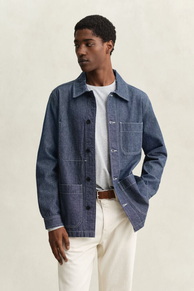 Sobrecamisas de chambray