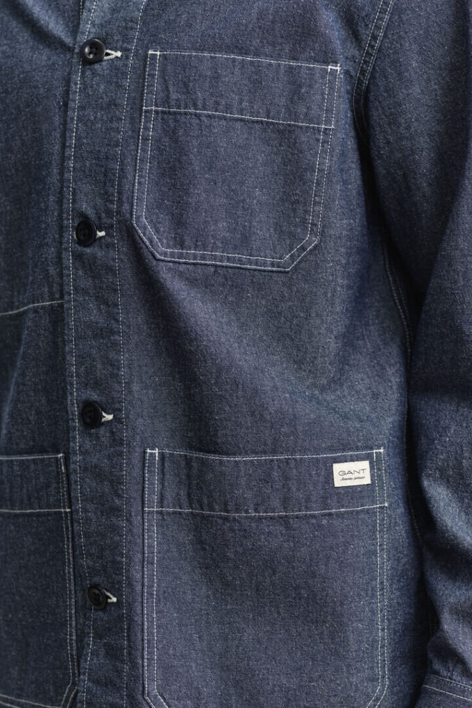 Sobrecamisas de chambray