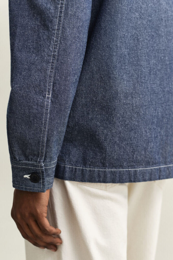 Sobrecamisas de chambray