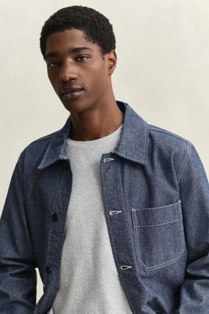 Sobrecamisas de chambray
