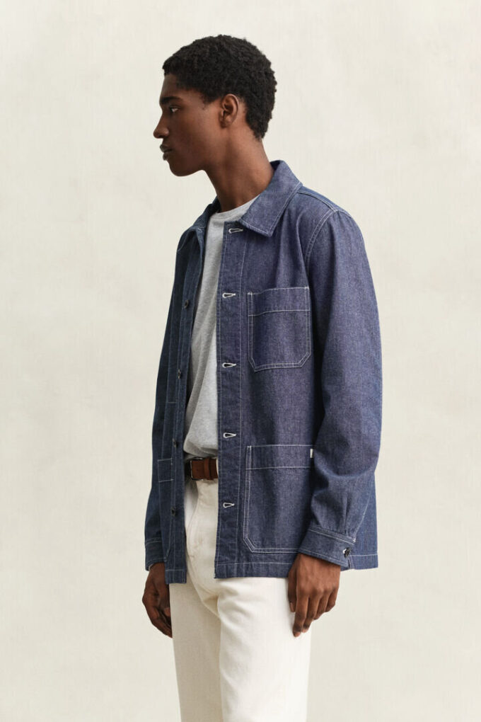 Sobrecamisas de chambray