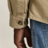 Sobrecamisas de sarja de algodão