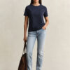 T-shirt com emblema tonal