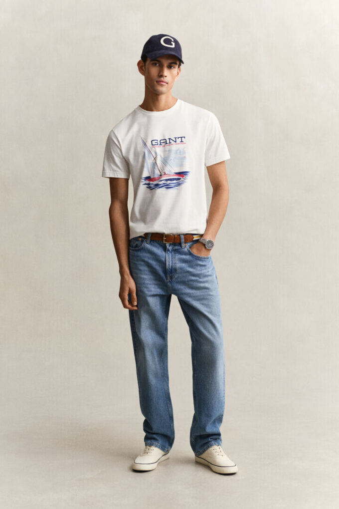 T-shirt com estampado