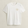 T-shirt com estampado de corda