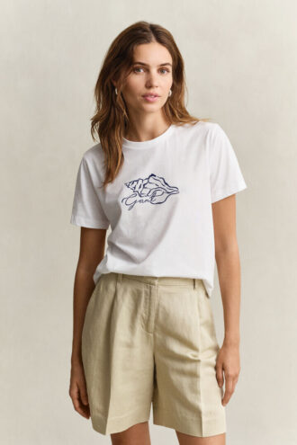 T-shirt com estampado gráfico