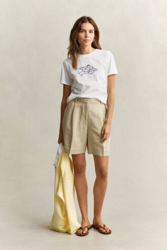 T-shirt com estampado gráfico