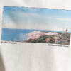 T-shirt com estampado paisagístico