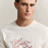 T-shirt com grafismo Seaside