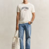 T-shirt com grafismo Spray