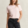 T-shirt com grafismo tonal