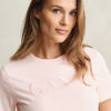 T-shirt com grafismo tonal