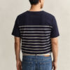 T-shirt com riscas