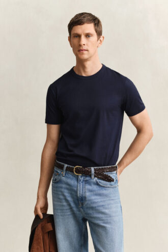 T-shirt de algodão Pima