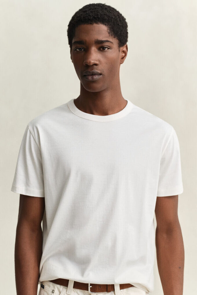 T-shirt de algodão Pima