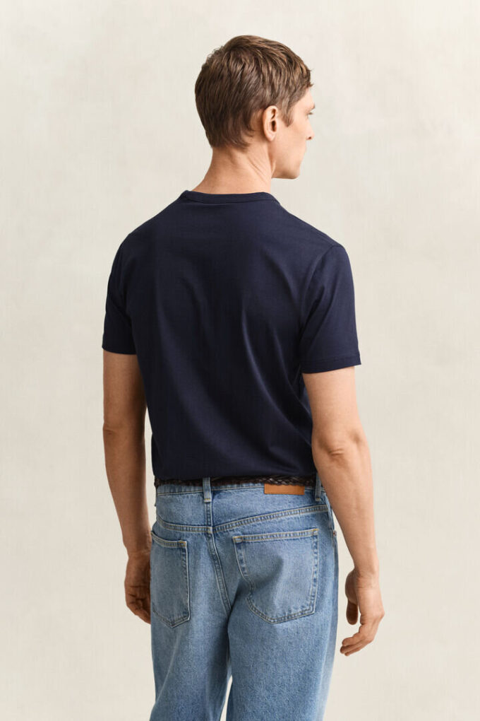 T-shirt de algodão Pima