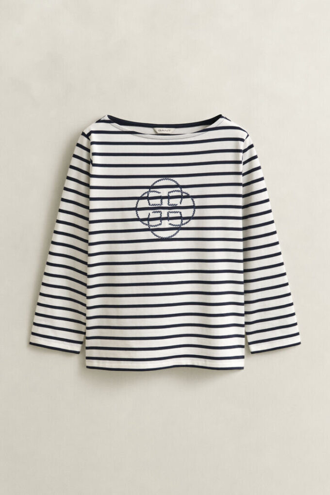 T-shirt de manga três quartos