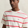 T-shirt às riscas