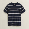 T-shirt às riscas