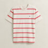 T-shirt às riscas