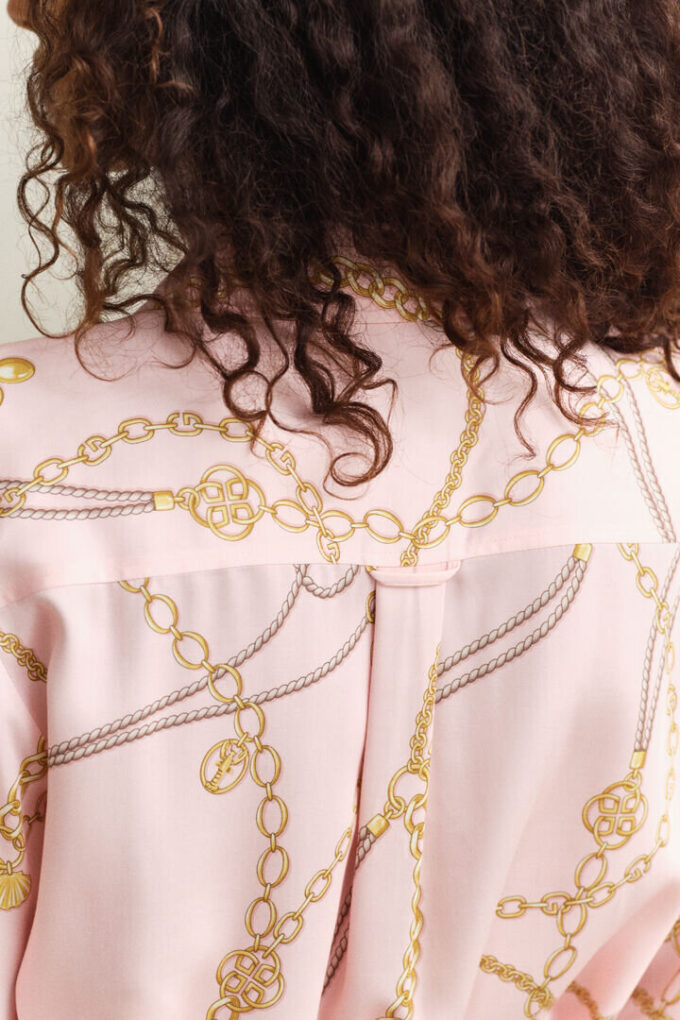 Vestido camisa com cinto