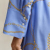 Vestido camisa com cinto