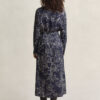 Vestido de camisa com estampado floral