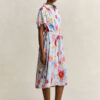 Vestido de camisa floral