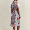 Vestido de camisa floral