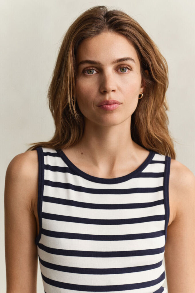 Vestido em jersey tecido