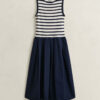 Vestido em jersey tecido