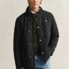 Windcheater de meio comprimento acolchoado