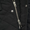Windcheater de meio comprimento acolchoado