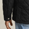 Windcheater de meio comprimento acolchoado