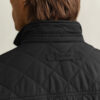 Windcheater de meio comprimento acolchoado