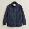 Windcheater de meio comprimento acolchoado
