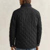 Windcheater de meio comprimento acolchoado