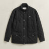 Windcheater de meio comprimento acolchoado
